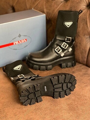 38 Beden Prada boot ( Kısa Bot ) 36-37-38-39-40