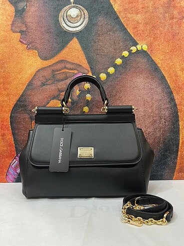 DOLCE&GABBANA ELONGATED SCİLY HAND BAG?? ??28CM ??17CM
