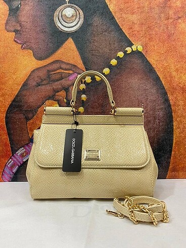 Beden DOLCE&GABBANA ELONGATED SCİLY HAND BAG?? ??28CM ??17CM