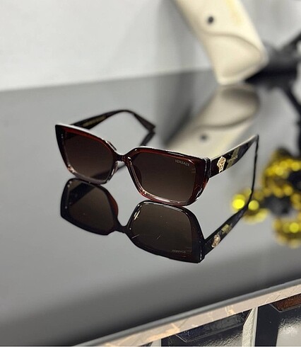 Beden VERSACE ???? ???????? Ekartman 55????18-142 Sunglasses+Box+C