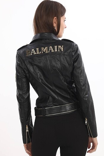Balmain Size = S M L Xl 2xl .......... 7xl 100% LEATHER ?