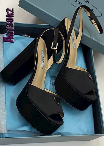 41 Beden siyah Renk Kadın Siyah Platform Topuklu Stiletto 36-41
