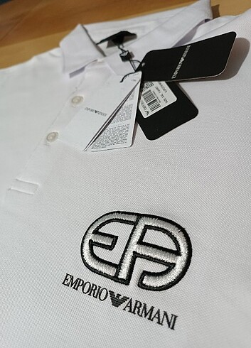 2xl Beden beyaz Renk Armani polo yaka tişört 