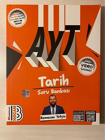 Benim Hocam 2024 Ayt Tarih Soru Bankası
