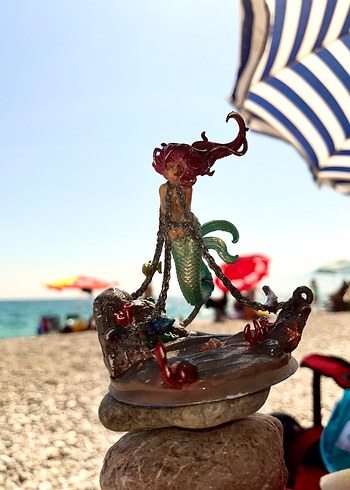 Renkli Deniz Kızı Figürü - Görsel 3