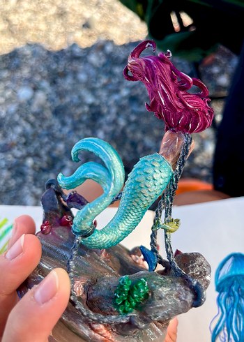 Renkli Deniz Kızı Figürü - Görsel 4