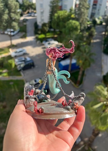 Renkli Deniz Kızı Figürü - Görsel 2