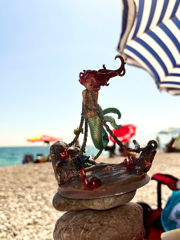 Renkli Deniz Kızı Figürü - Görsel 3