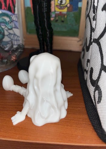 Beyaz Hareketli Hayalet Figür - Görsel 6