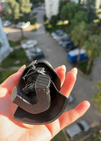 Küçük Siyah Star Wars Darth Vedar Figürü - Görsel 2