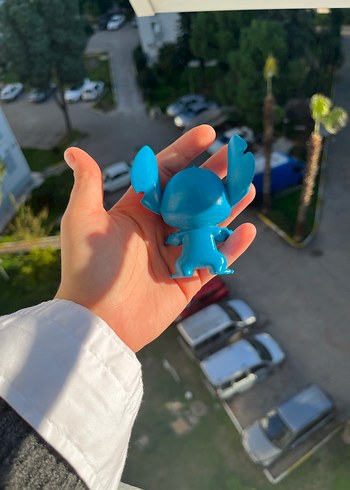 Renkli Mavi Stitch Figürü - Görsel 7