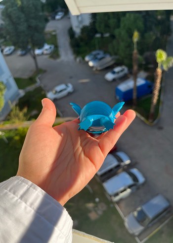 Renkli Mavi Stitch Figürü - Görsel 8