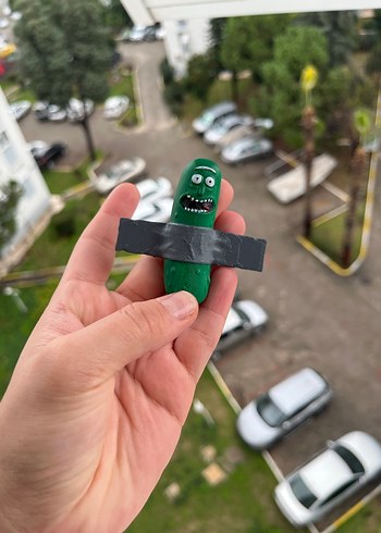 Rick and morty - pickle magneti - Görsel 2