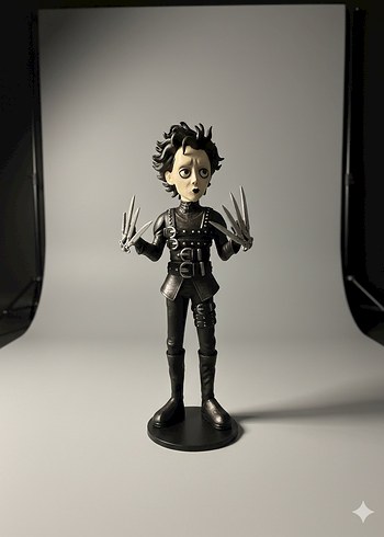 Edward Scissorhands Makas Eller Figürü - Görsel 2