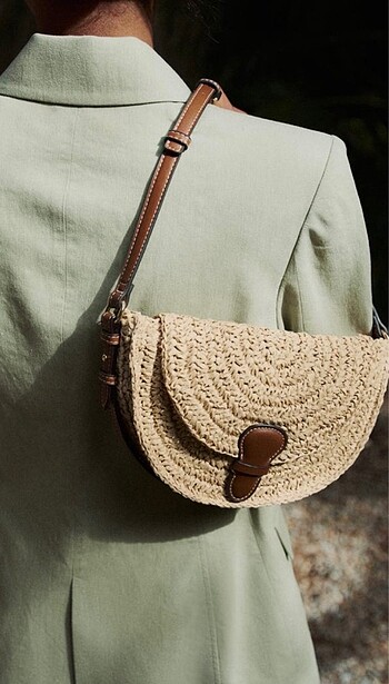 ZARA HASIR ÇANTA - Görsel 2