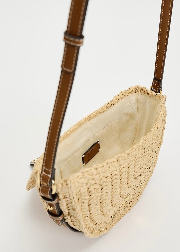 ZARA HASIR ÇANTA - Görsel 4