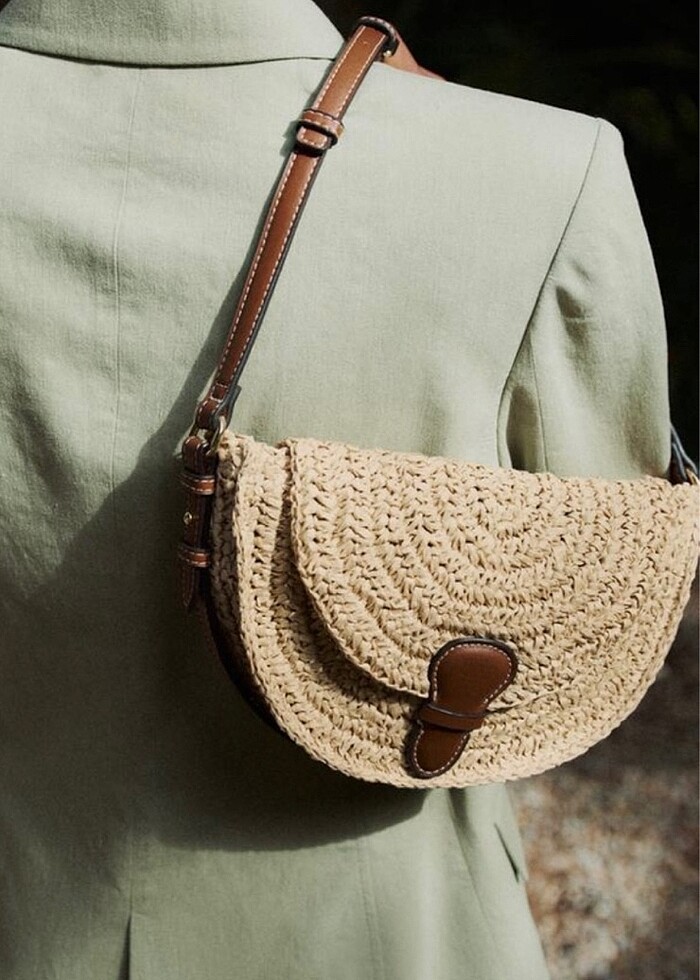 ZARA HASIR ÇANTA - Görsel 2