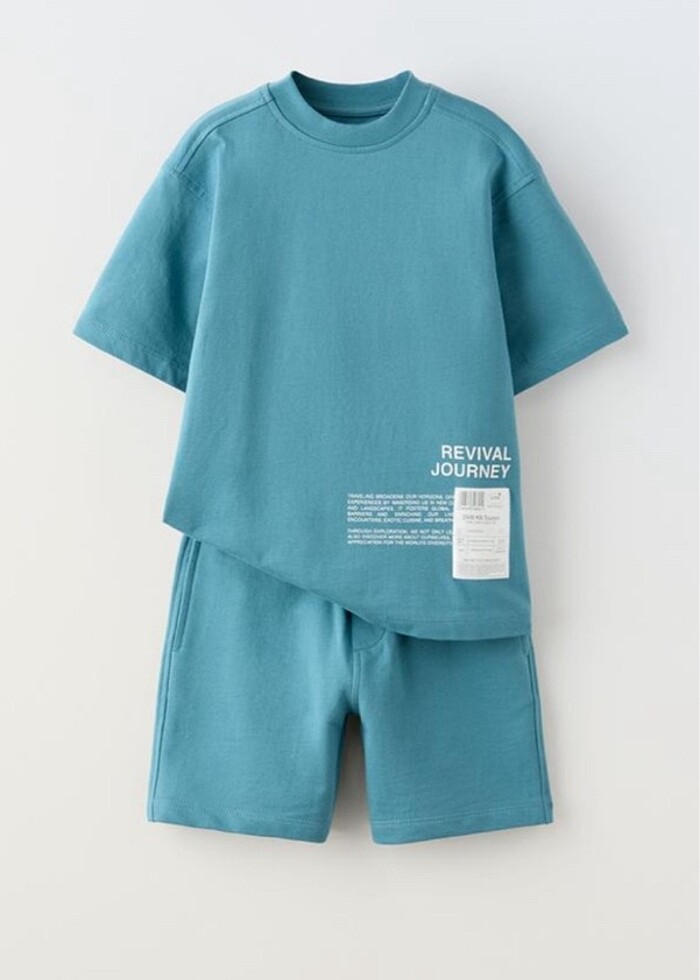 ORJİNAL ZARA İKİLİ ERKEK ÇOCUK TAKIM - Görsel 2