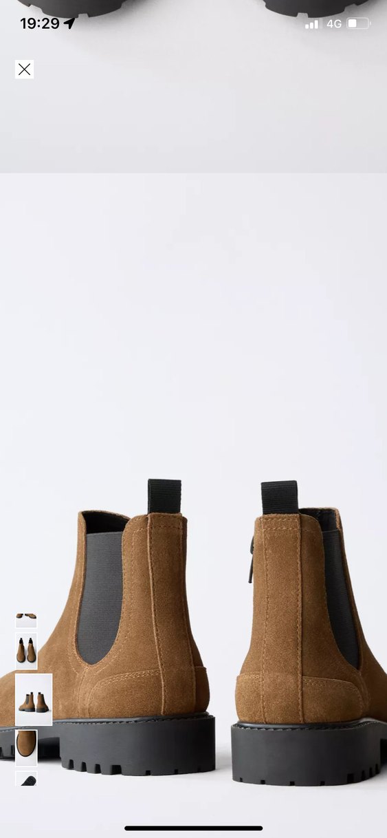 Kahverengi Süet Kadın Bot - Görsel 3