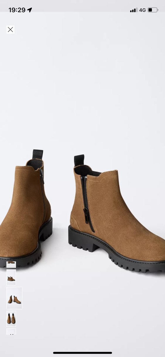 Kahverengi Süet Kadın Bot - Görsel 2