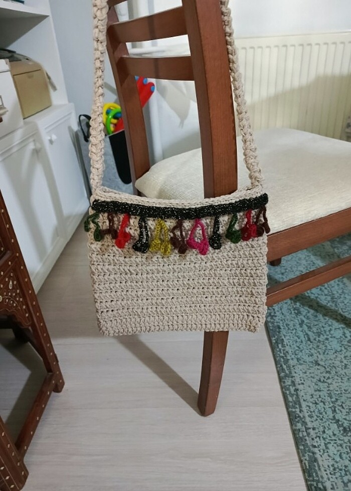 El örgüsü çanta - Görsel 2