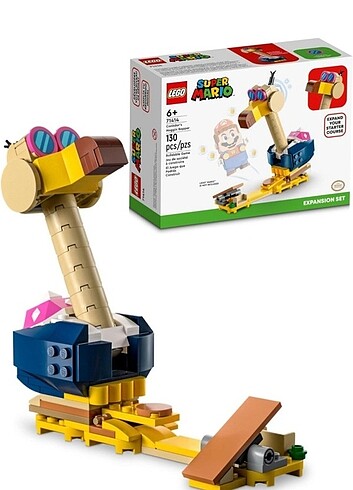 Beden LEGO® Super Mario? Conkdor'un Kafa Tokmağı Ek Macera Seti 71414