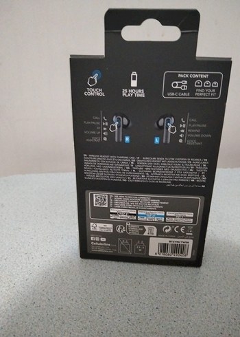 Cellularline Bluetooth Kablosuz Kulaklık Siyah - Görsel 3