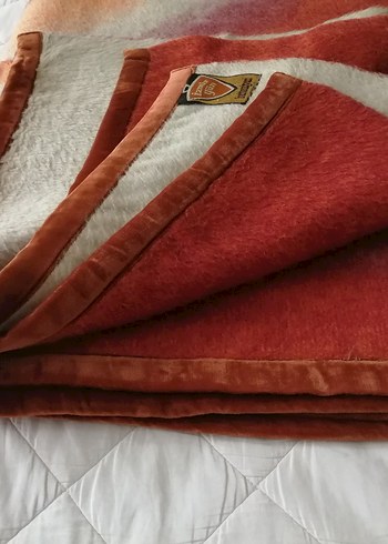 207x227 yün battaniye çift kişilik çift taraflı - Görsel 6