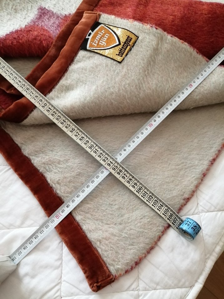 207x227 yün battaniye çift kişilik çift taraflı - Görsel 4