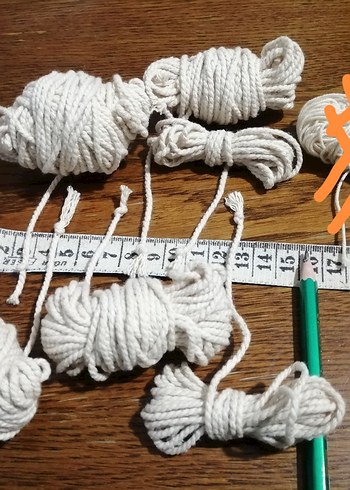 Pamuk ip naturel - Görsel 3