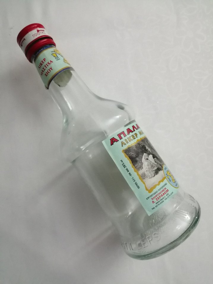 Dekor Şeffaf Cam Şişe 0,5 litrelik - Görsel 2