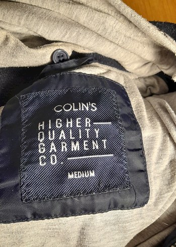 Mavi Fermuarlı Erkek Ceket - Görsel 2