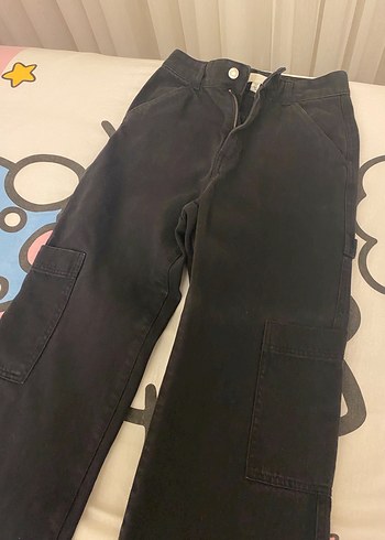 H&m wide leg jean - Görsel 2