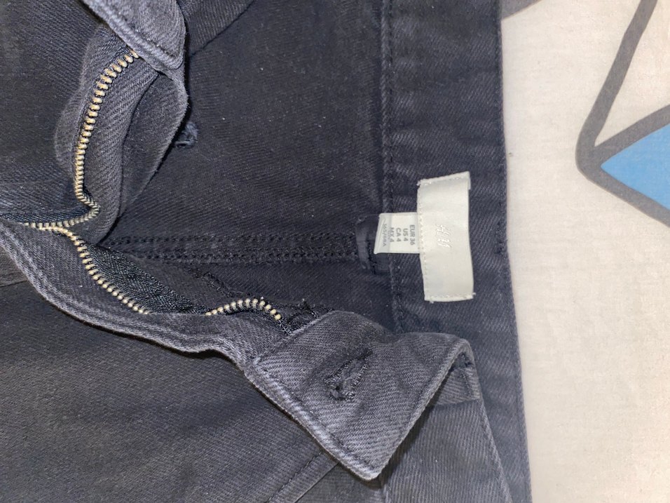 H&m wide leg jean - Görsel 3