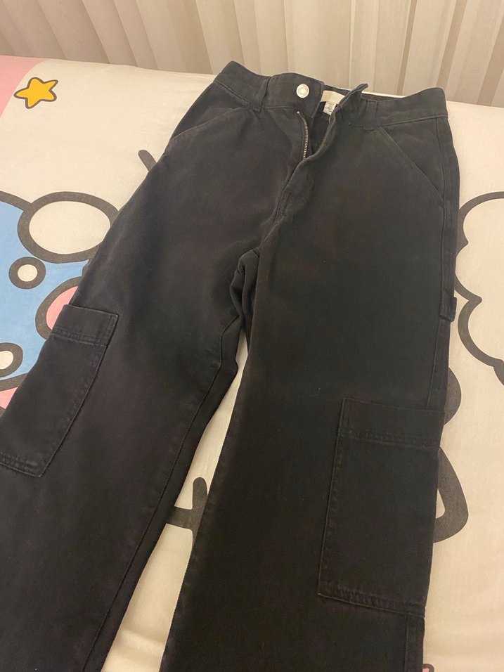 H&m wide leg jean - Görsel 2