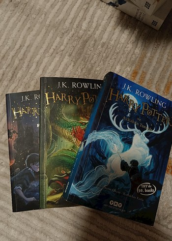 Harry Potter Kitap Serisi 3 Kitap - J.K. Rowling