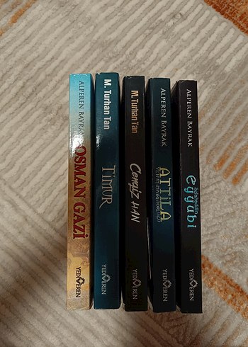 Yediveren Yayınevi Tarih Romanları Seti