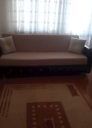 bej Düz Koltuk Örtüsü - Görsel 6