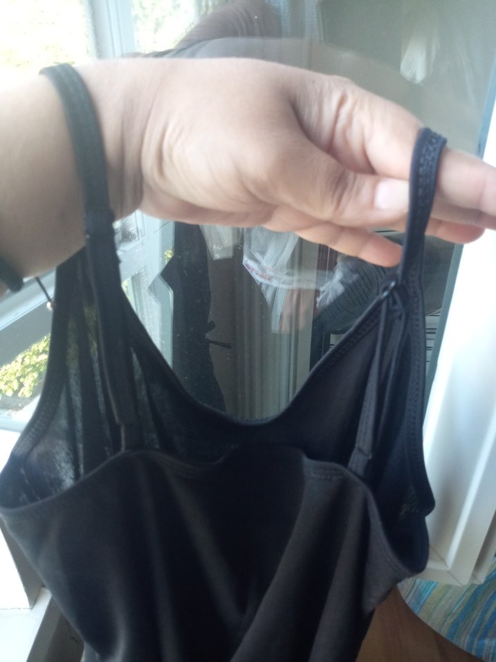 Siyah askili kadın içlik - Görsel 5