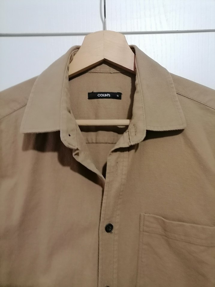 Erkek Keten Bej Kıs
 Uzun Kollu Gömlek - Görsel 4