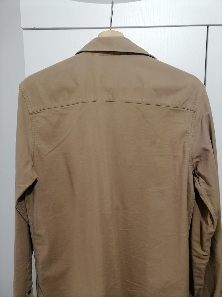 Erkek Keten Bej Kıs
 Uzun Kollu Gömlek - Görsel 5