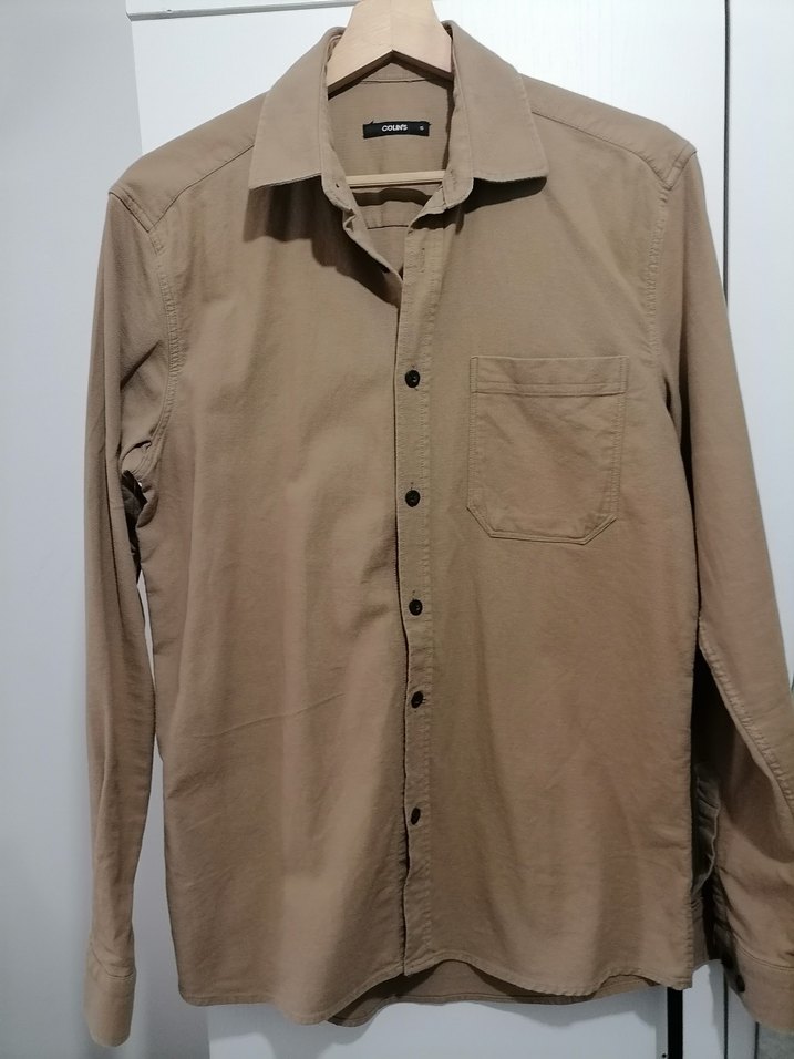 Erkek Keten Bej Kıs
 Uzun Kollu Gömlek - Görsel 3