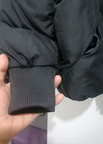 Kadın Siyah Midi mont - Görsel 5