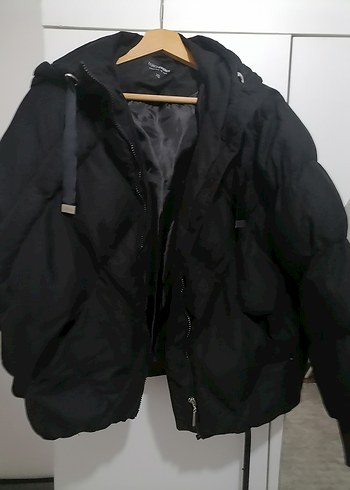 Kadın Siyah Midi mont - Görsel 4