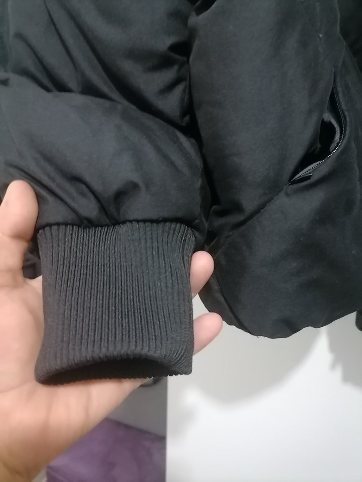 Kadın Siyah Midi mont - Görsel 5