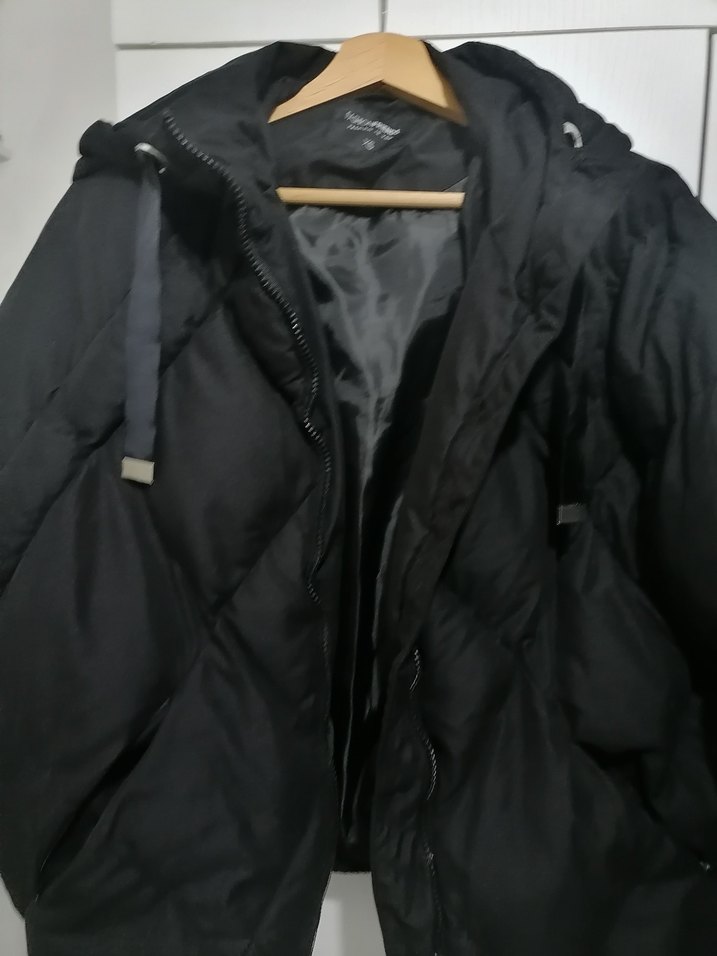 Kadın Siyah Midi mont - Görsel 3