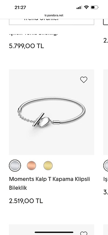 Pandora Pandora bileklik