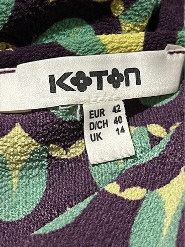 Koton Elbise koton