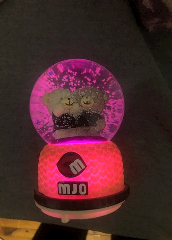 Renkli Ayıcık Temalı Kar Küresi - Görsel 2