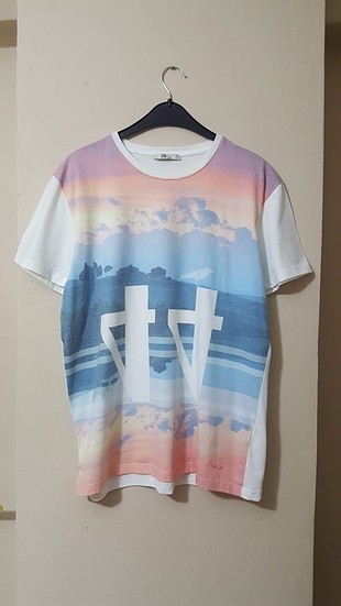 baskılı günlük erkek tshirt